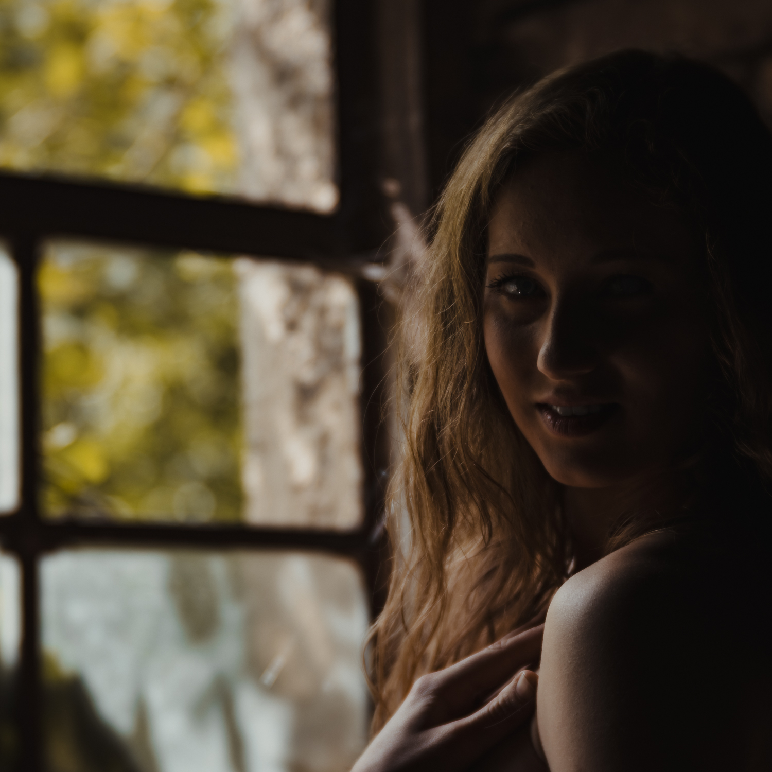 Akt im Schloss Blumenthal    1973